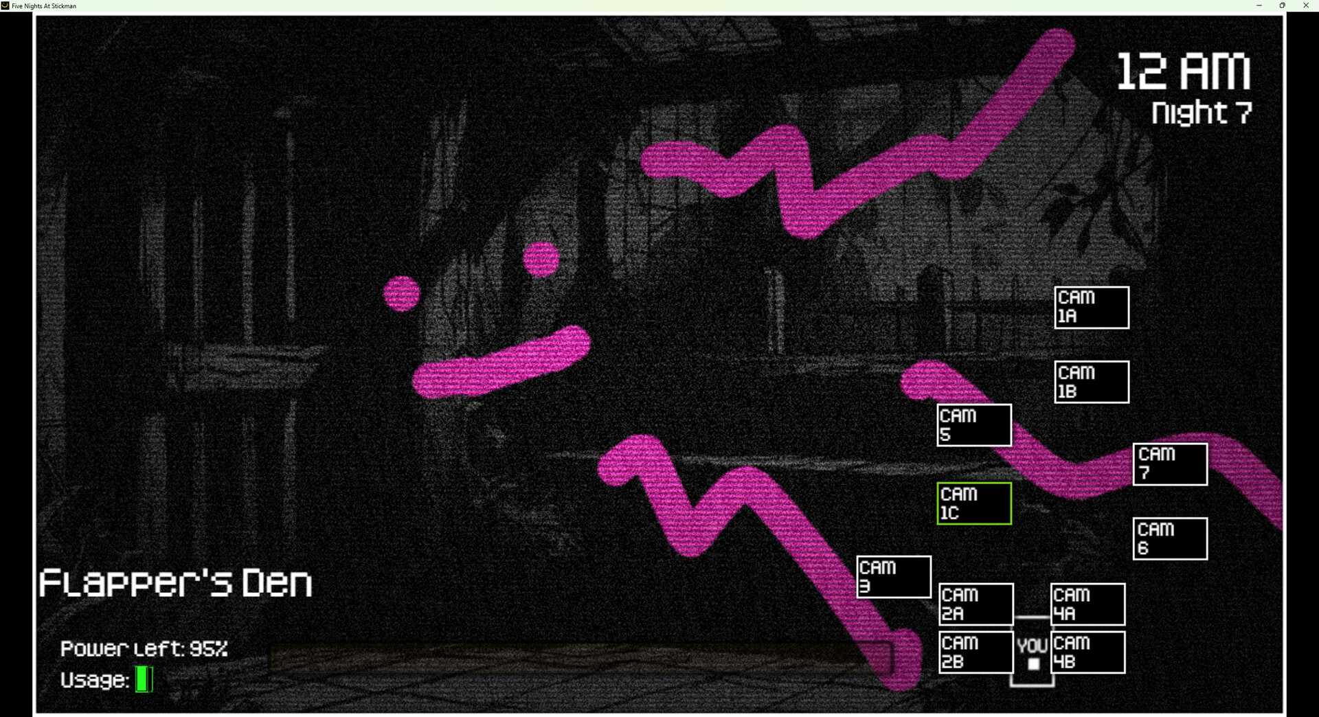 Five Nights At Stickman screenshot #7