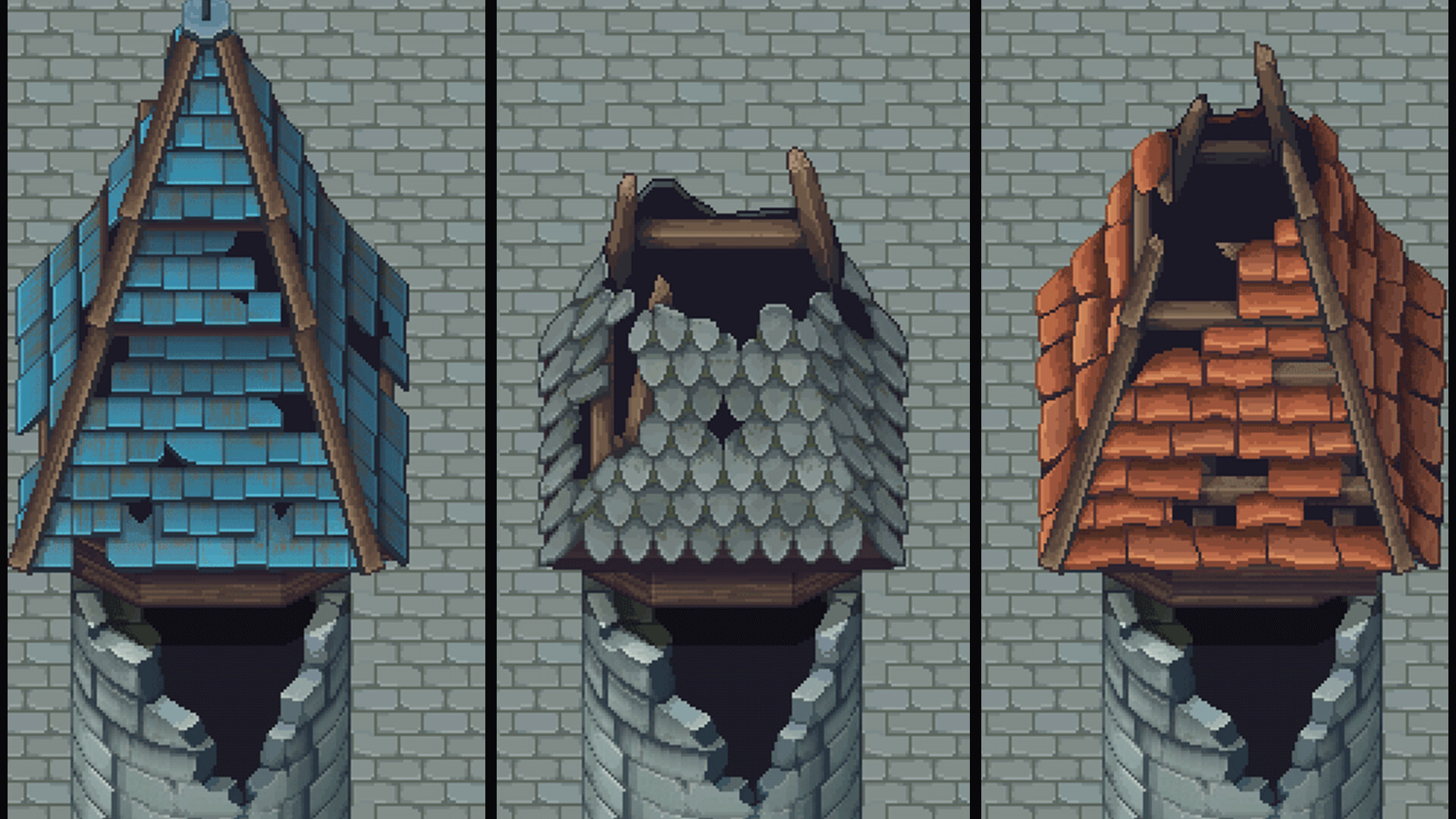 #3. RPG Maker MV - Winlu Fantasy Tileset - Destroyed Exterior (Steam) 由: KOMODO