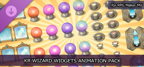 RPG Maker MV - KR Wizard Widgets Animations Pack cover art