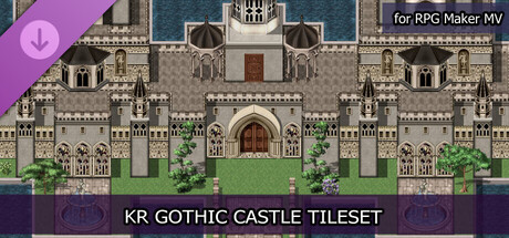 RPG Maker MV - KR Gothic Castle Tileset Header Image
