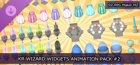 RPG Maker MZ - KR Wizard Widgets Animations Pack 2 cover art