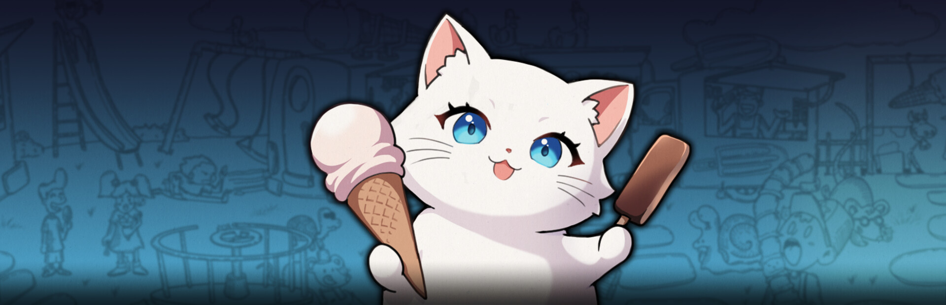 Secret Cats - Ice Cream Day