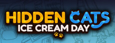 Hidden Cats - Ice Cream Day Banner