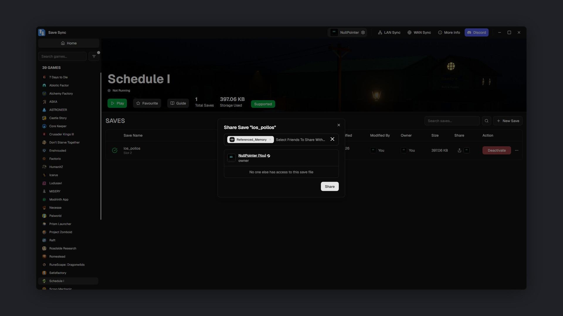 SaveSync: Co-op Save Sharing Made Easy screenshot 4