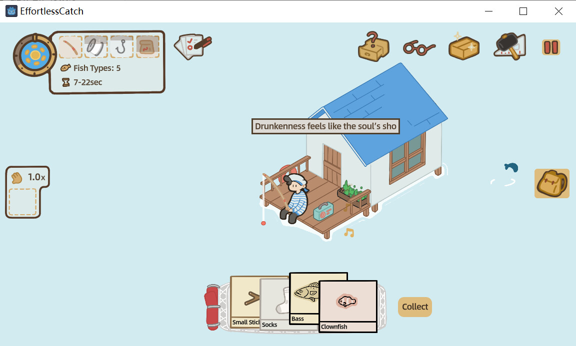#1. 鱼自会上钩 EffortlessCatch (Steam) By: JLL