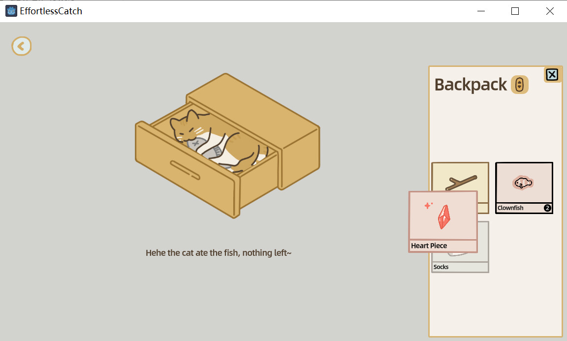 #4. 鱼自会上钩 EffortlessCatch (Steam) By: JLL