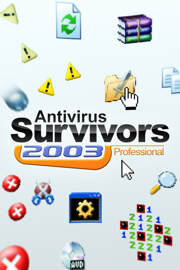 Capa de Antivirus Survivors 2003 Professional