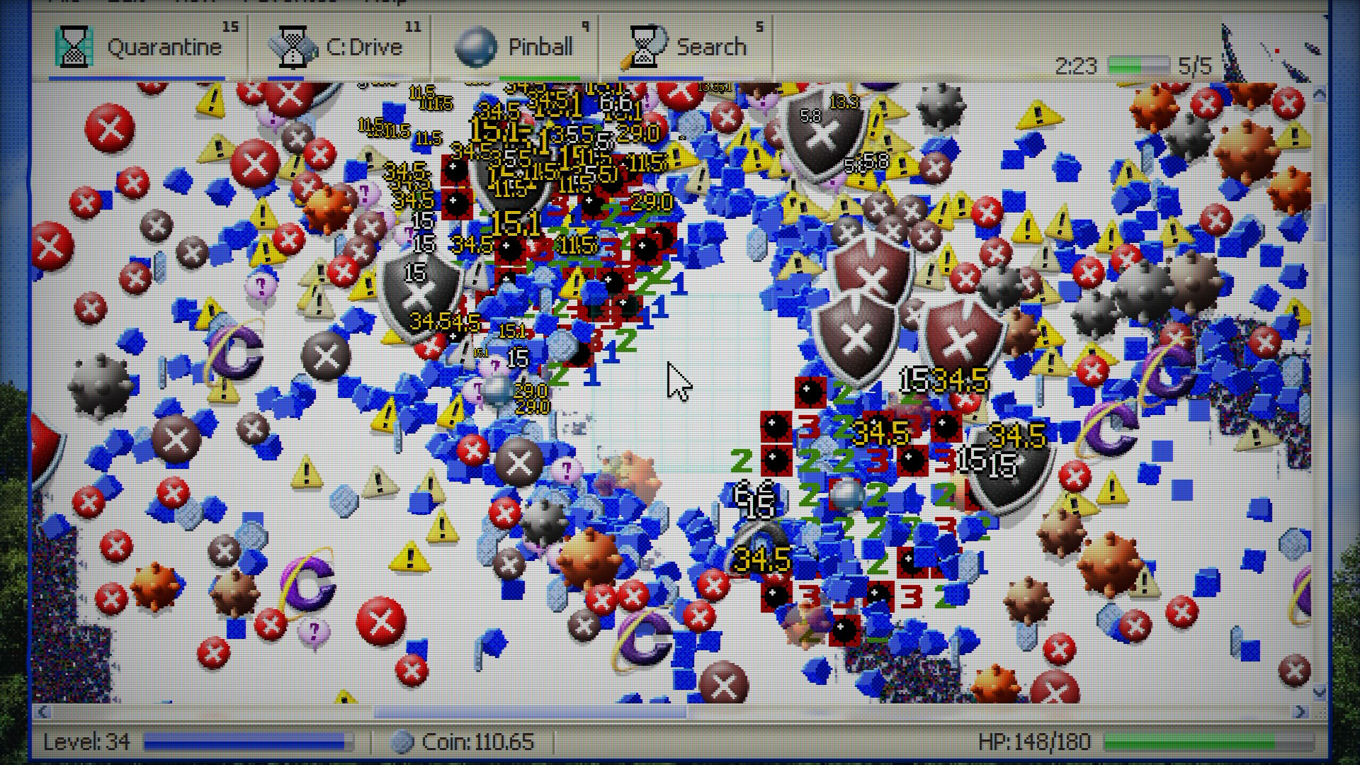 Screenshot 3 from Antivirus Survivors 2003 Professional