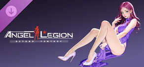 Angel Legion-DLC High-Slit Cheongsam (Purple)