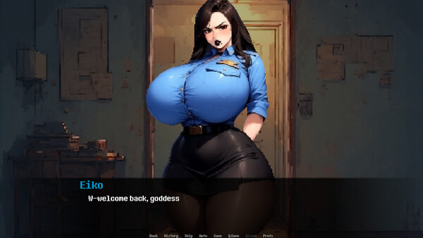 Скриншот из Dominated by: Yandere Goth Cop