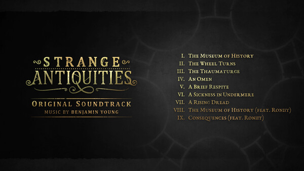 Strange Antiquities Soundtrack
