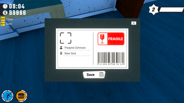 Скриншот из E-commerce Simulation