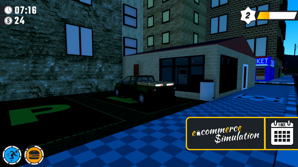 Скриншот из E-commerce Simulation