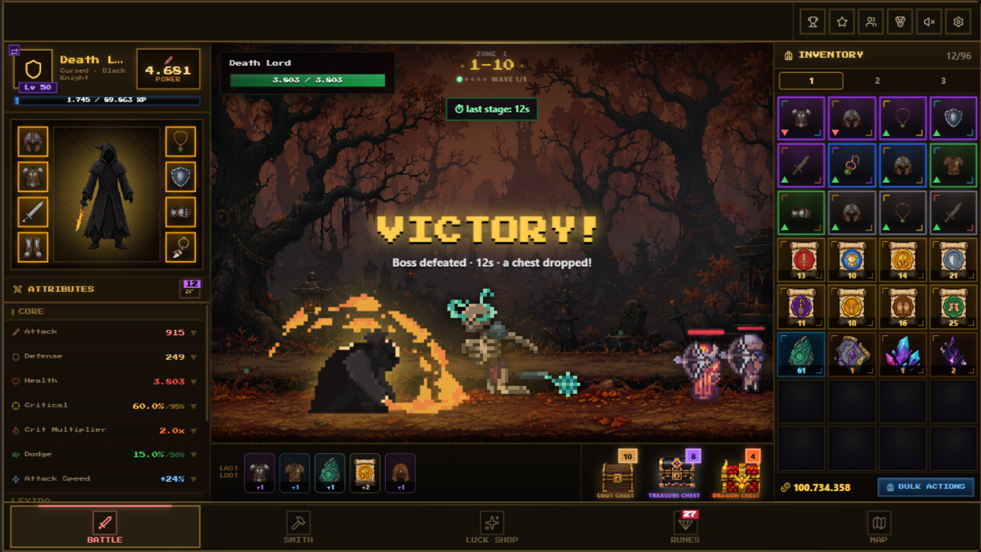Chest & Blade screenshot 1