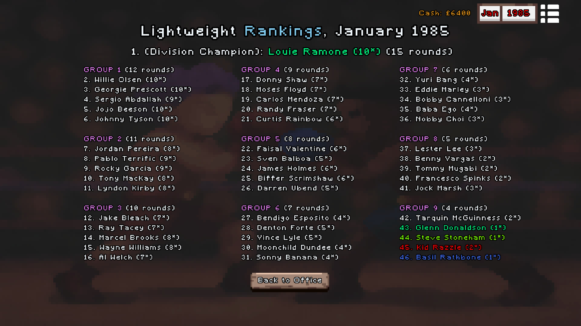 The Comeback King screenshot #3