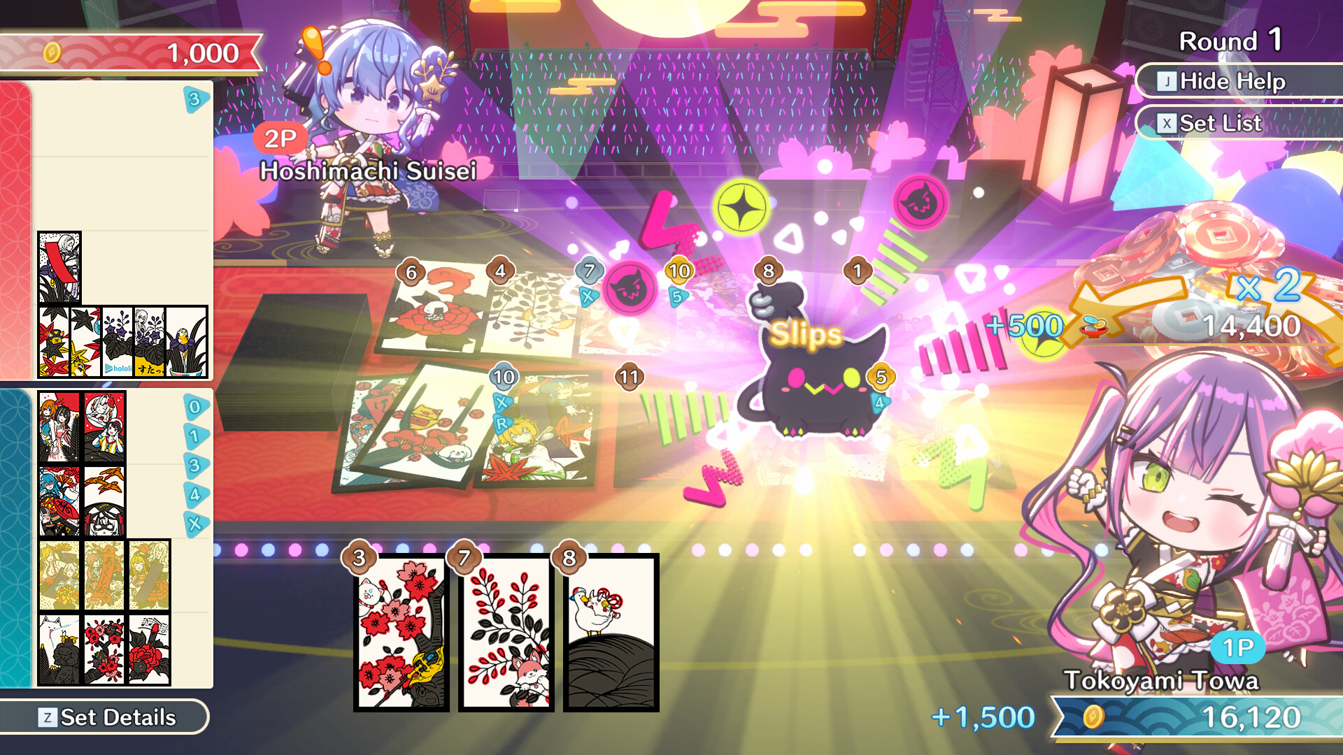 hololive Holo's Hanafuda DLC: Hoshimachi Suisei & Tokoyami Towa Set Featured Screenshot #1