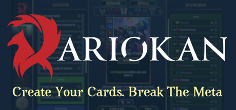 Ariokan - create your cards, break the Meta game cover