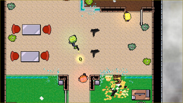 Screenshot of HOTLIME gameplay showing in-action mechanics
