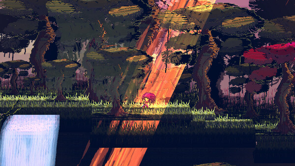 Screenshot of Jungle Shadow gameplay showing in-action mechanics