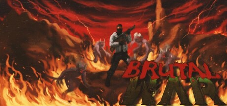 Brutal War game header