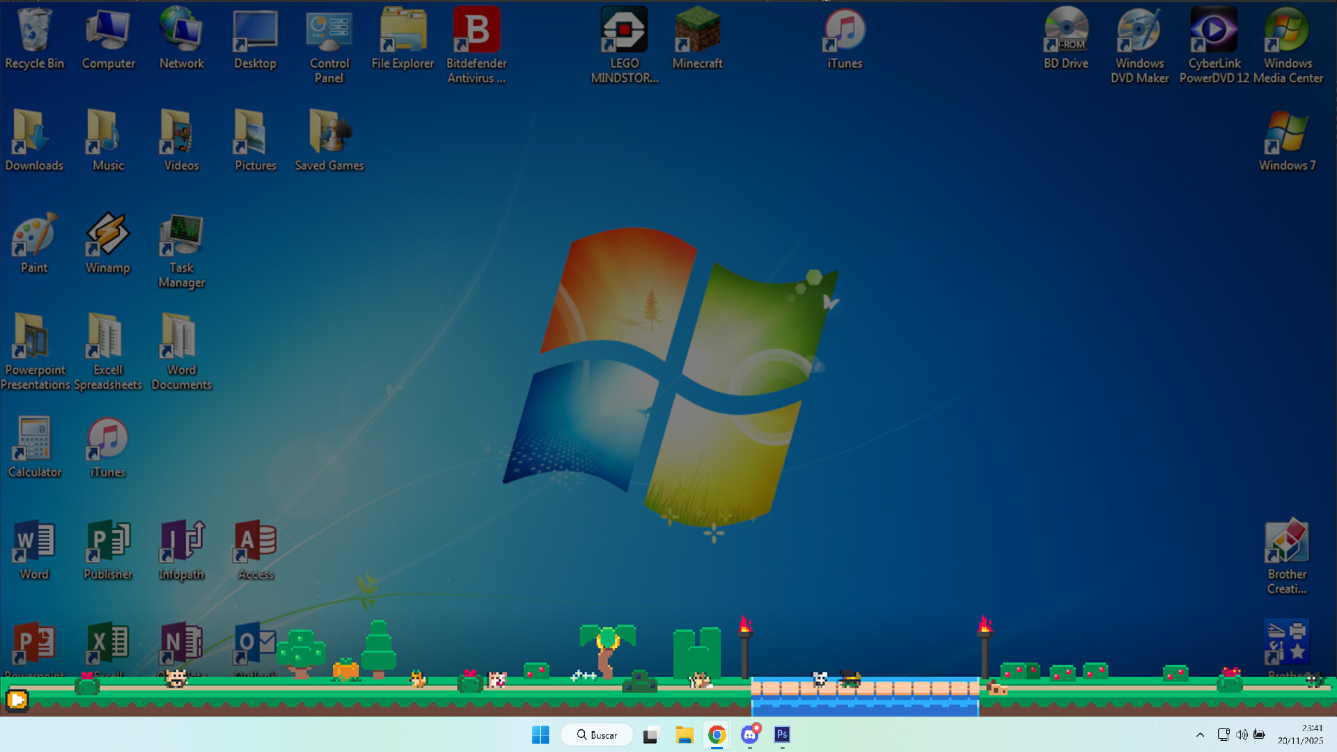 Bitsies: I Caught a Strange Creature Roaming on My Desktop and Now I Raise Them in My Tiny Garden screenshot #1