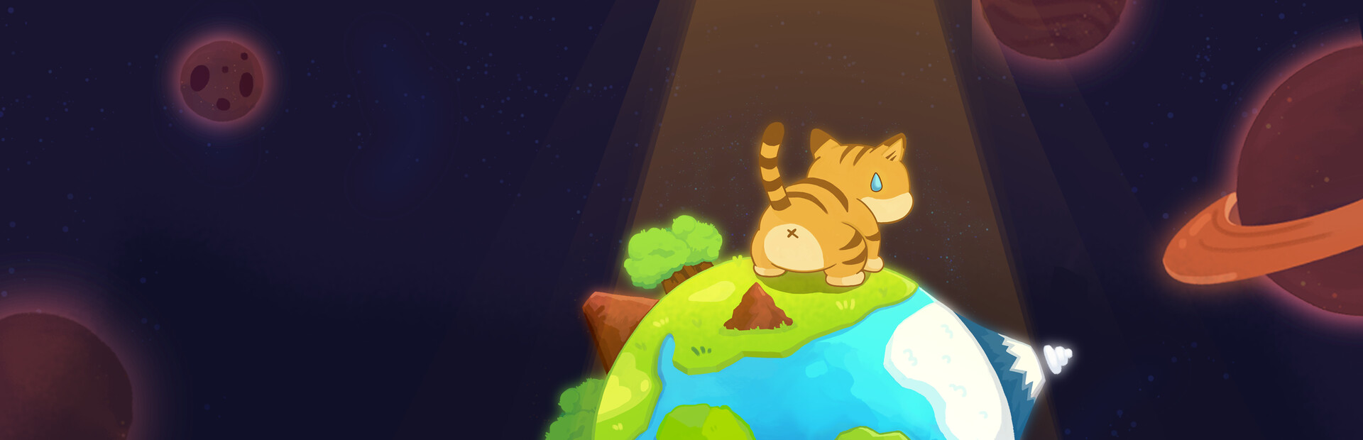 Pooping Cat
