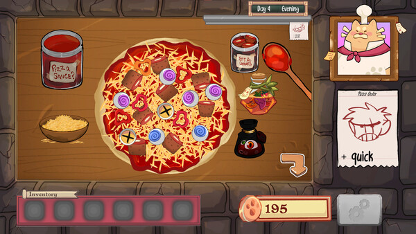 Скриншот 2 из игры Dungeon Pizza