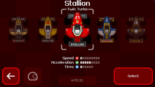 Retro Racing 2 - Stallion screenshot 1