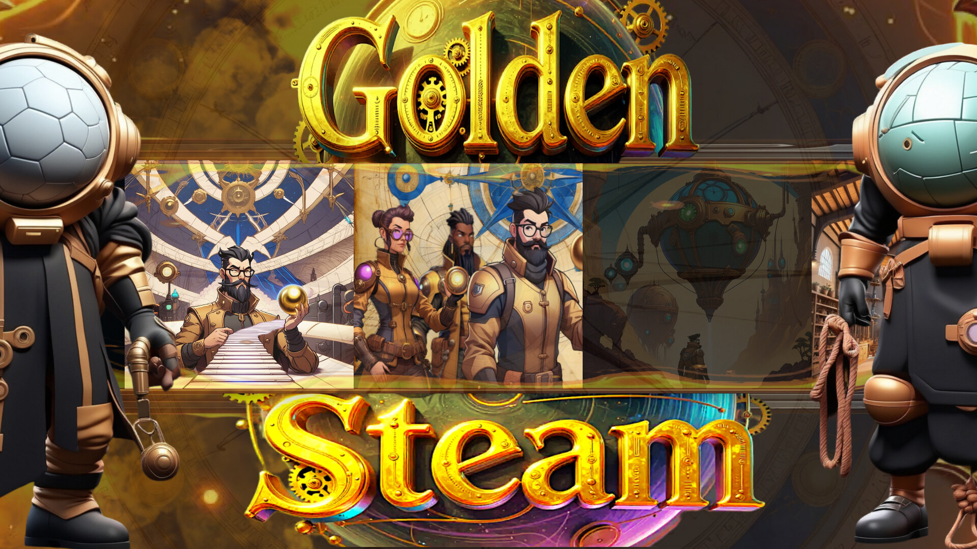 Golden Steam screenshot #1