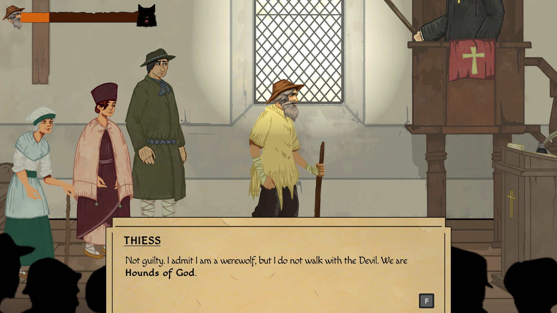 Old Thiess: The Werewolf’s Trial screenshot 2