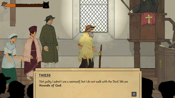 Скриншот из Old Thiess: The Werewolf’s Trial