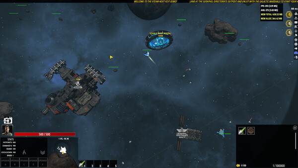 AEXXOS game for Linux 1