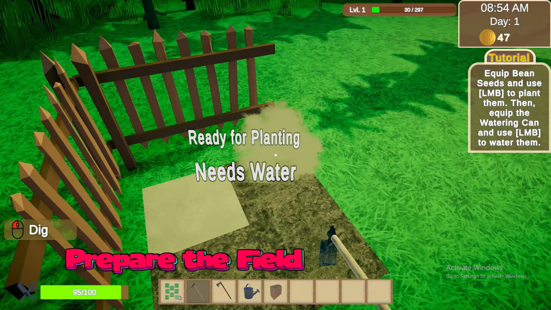 #4. Farming Life Simulator Demo (Steam) بواسطة: MGR Studio