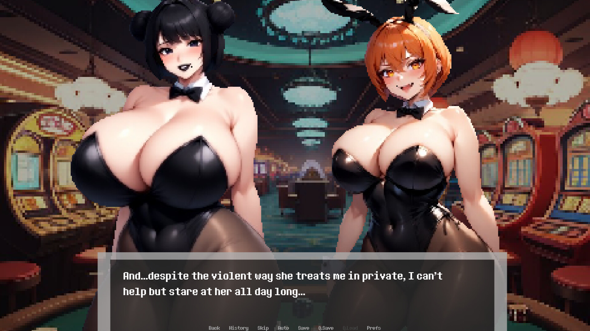 Dominated by: Yandere Goth Bunny screenshot 1