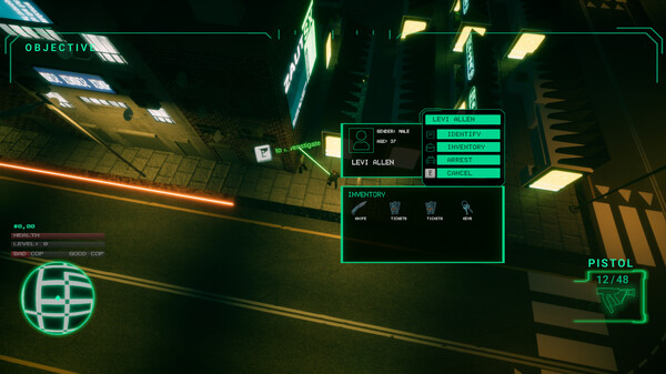 Cybernoir Demo screenshot 3