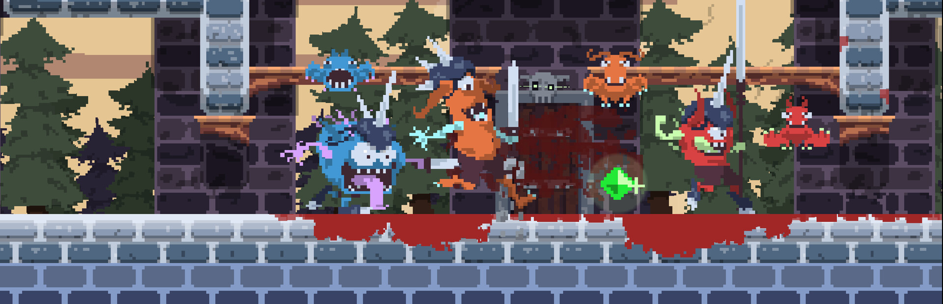 Demon Raiders: Bloody Gems of Blood
