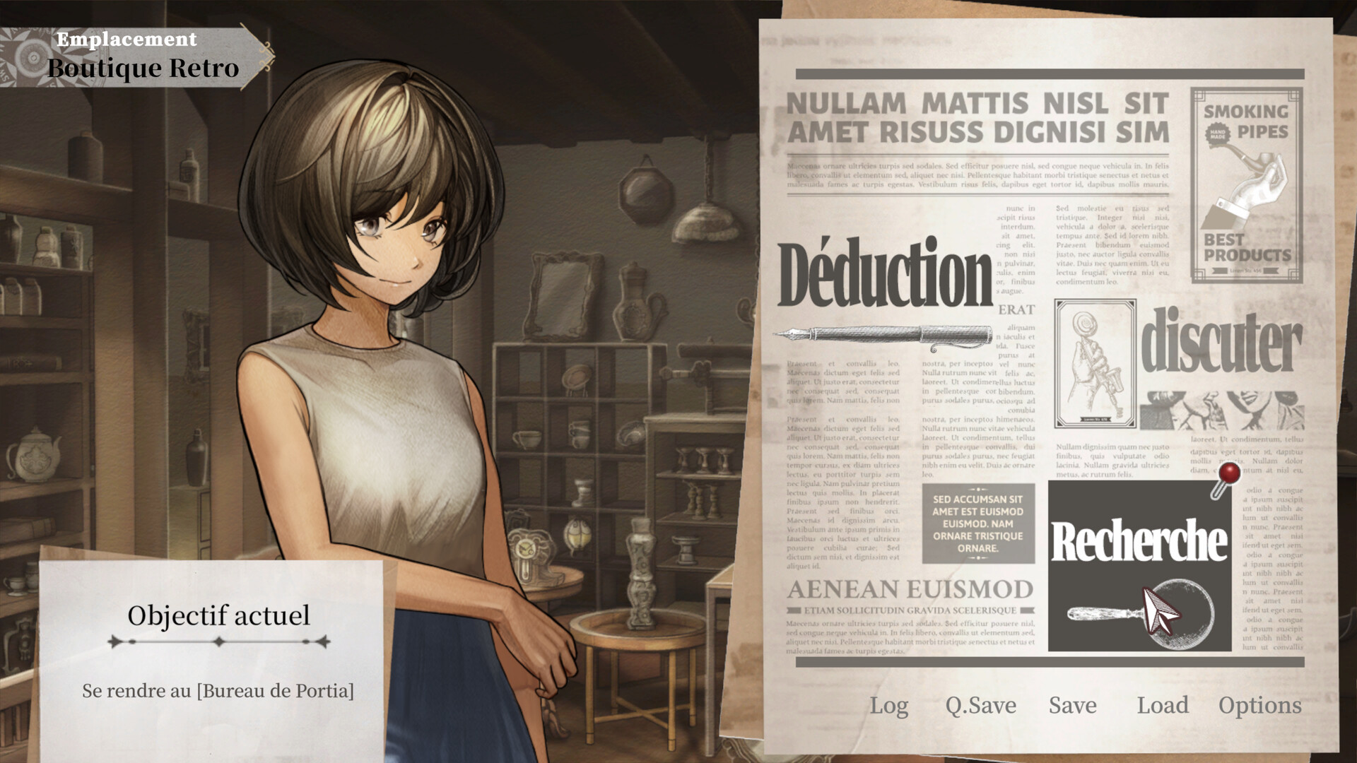 Screenshot Staffer Retro : A Supernatural Mystery Quest