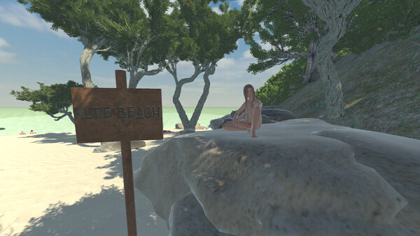 Скриншот из Nudity Beach Simulator 2025