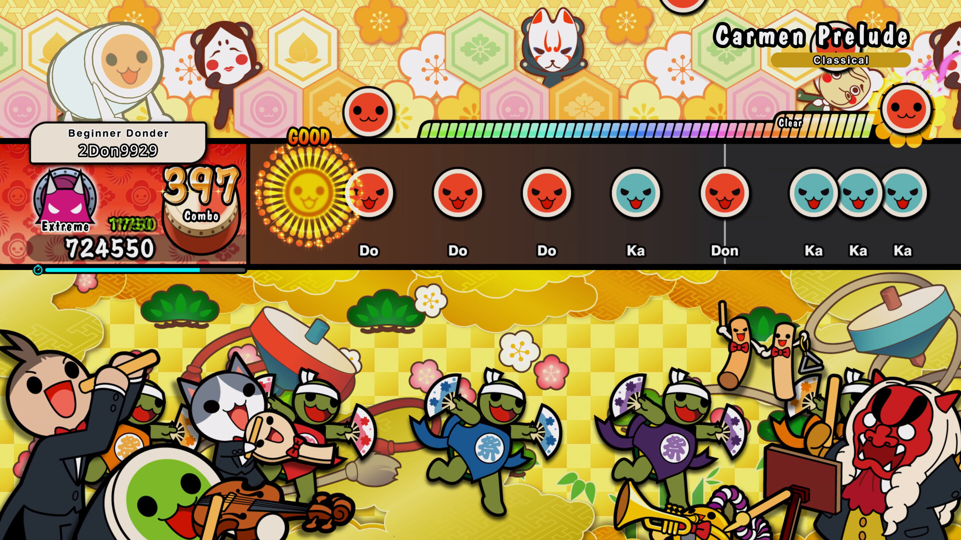 Taiko no Tatsujin: Rhythm Festival - Classical Pack Featured Screenshot #1