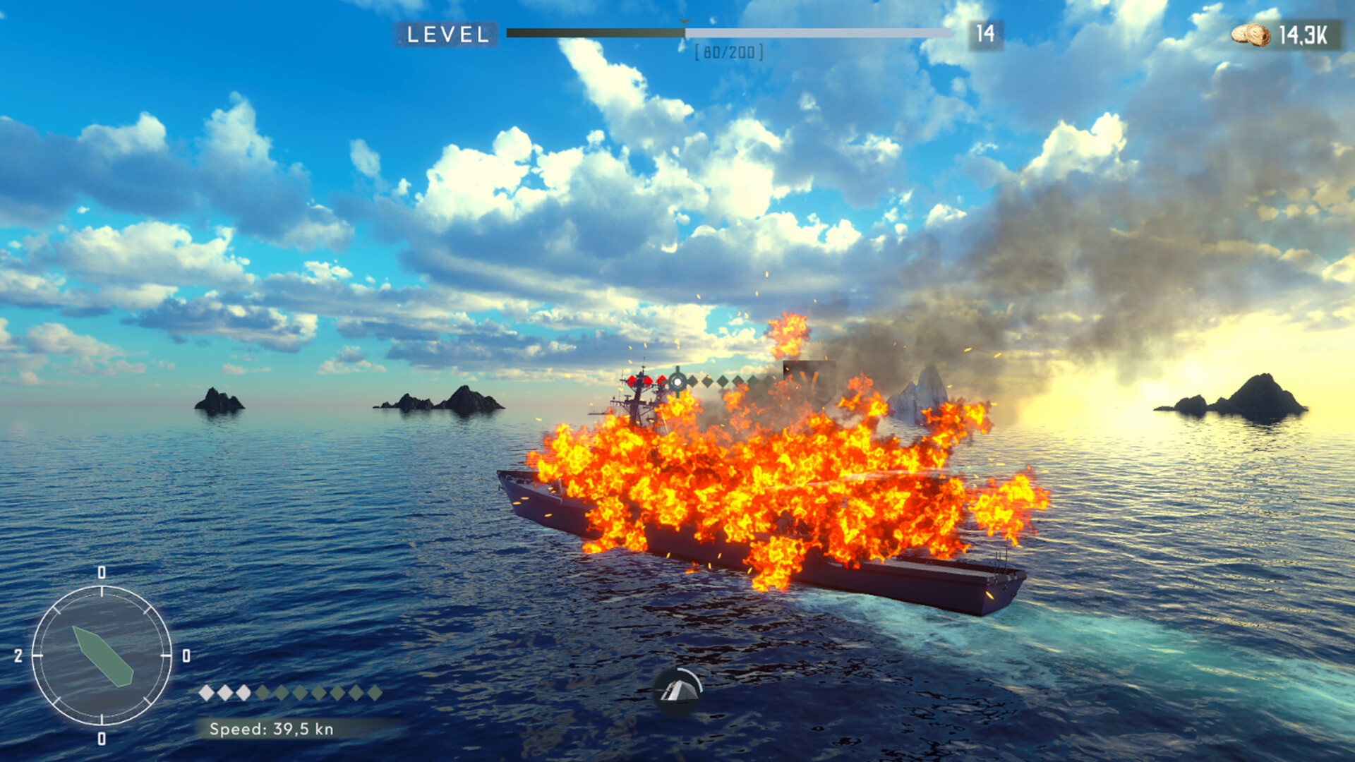 SEA WAR NAVAL SUPREMACY screenshot #1