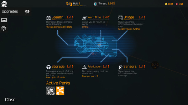 Screenshot z Nimbatus - The Space Drone Constructor