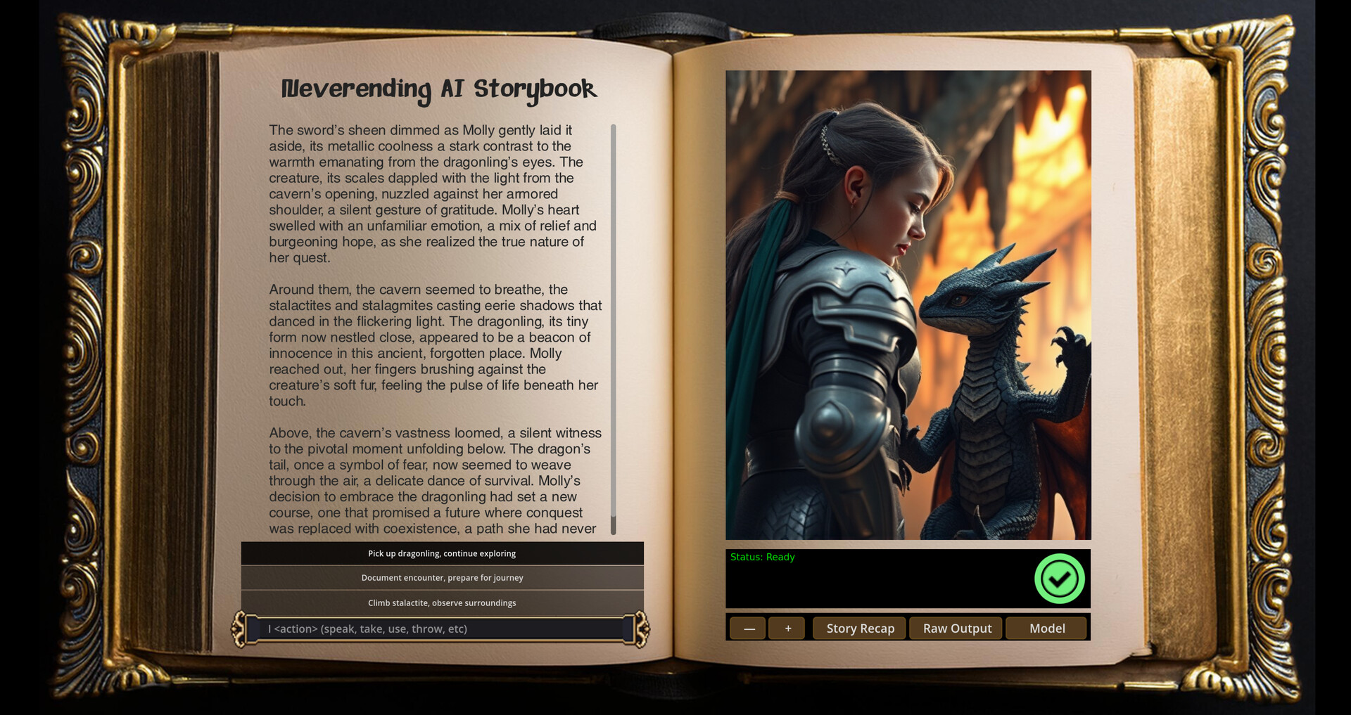 #2. Neverending AI Storybook - HQ Image Model (Flux) (Steam) 由: MRA Labs LLC