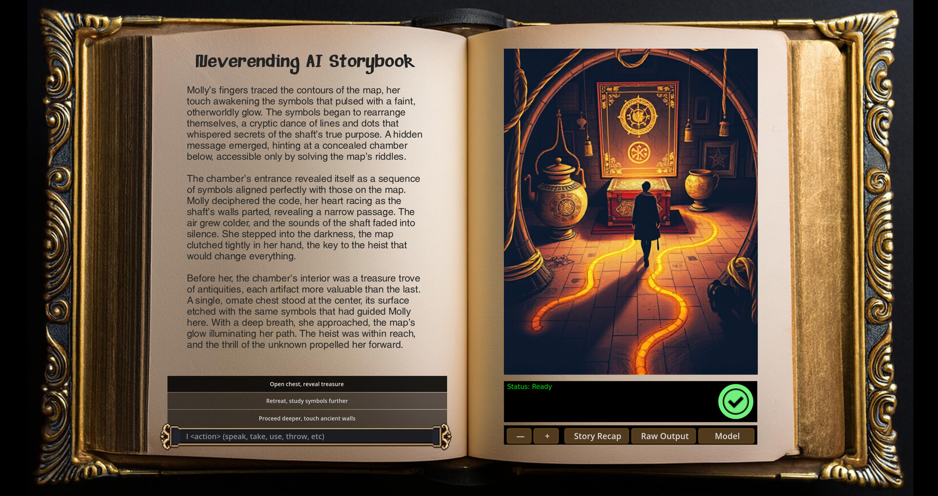 #5. Neverending AI Storybook - HQ Image Model (Flux) (Steam) 由: MRA Labs LLC