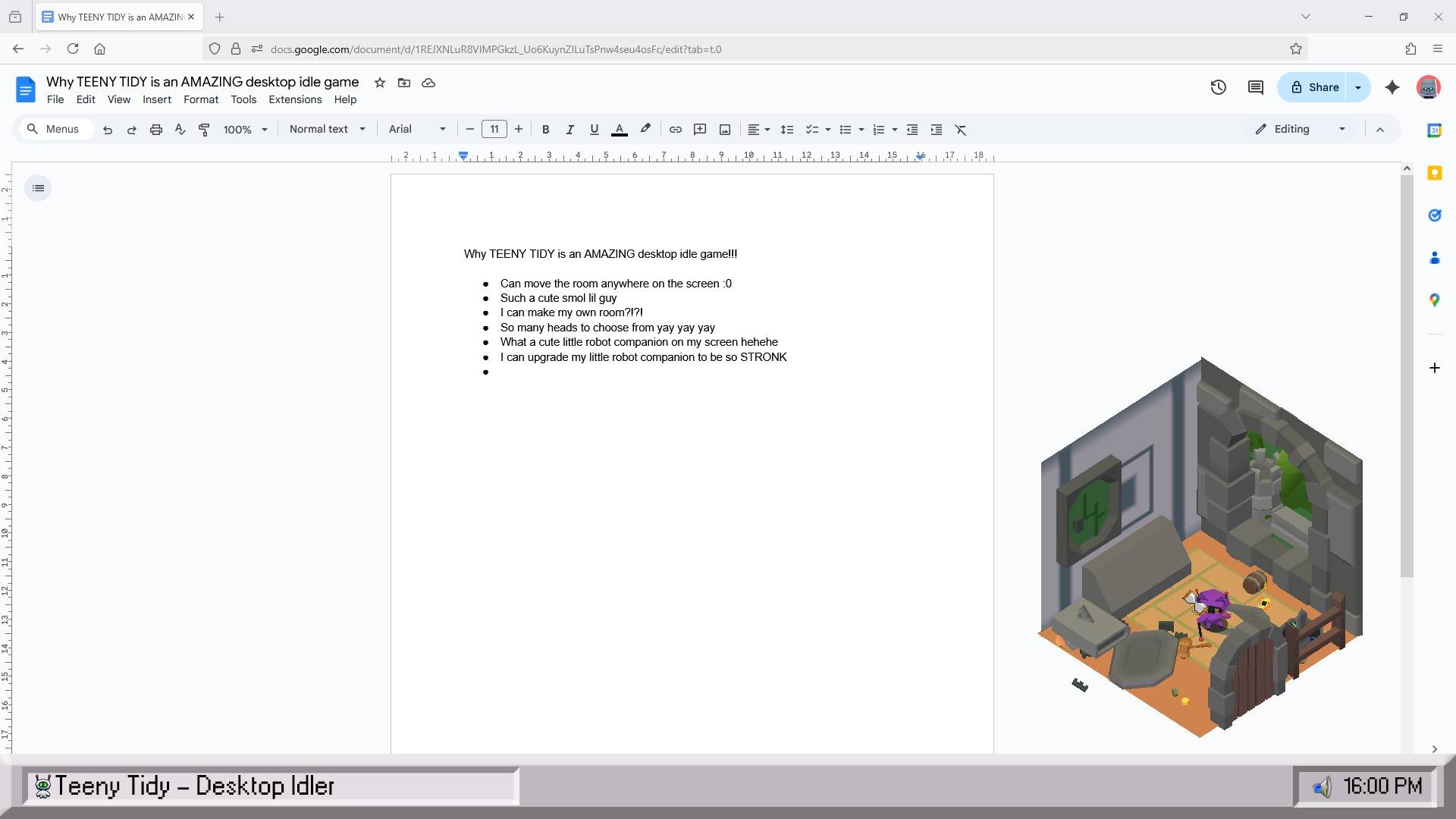 Teeny Tidy screenshot #3