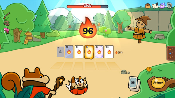 Elementail: Roguelike Deckbuilding Card screenshot 1