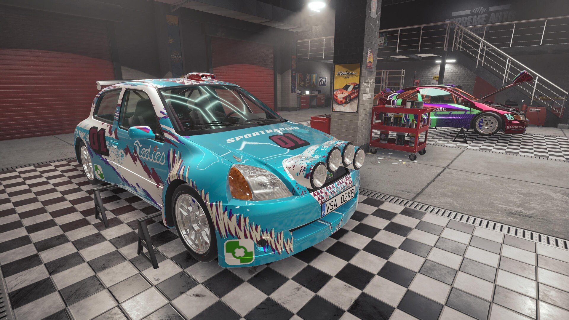 Rally Mechanic Simulator - Rally Pack: vol. 1 Featured Screenshot #1