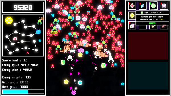 Screenshot 2 of Increvaders - additional gameplay view
