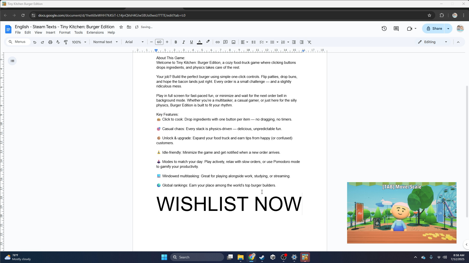 Tiny Kitchen: Burger Edition screenshot #8