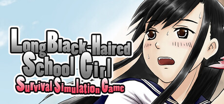 Long Black-Haired Schoolgirl Survival Simulation Game