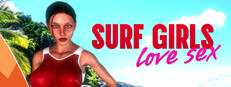 SURF GIRLS LOVE SEX Banner